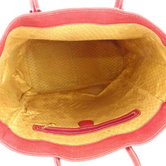 Authentic Gucci Tote bag Red Gold Woman - Picture 5 of 8